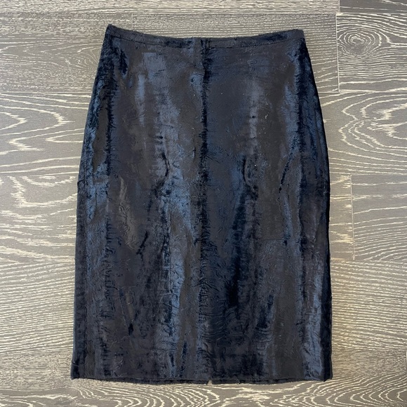 Auth VTG INTREND Faux Fur Skirt - Picture 1 of 6